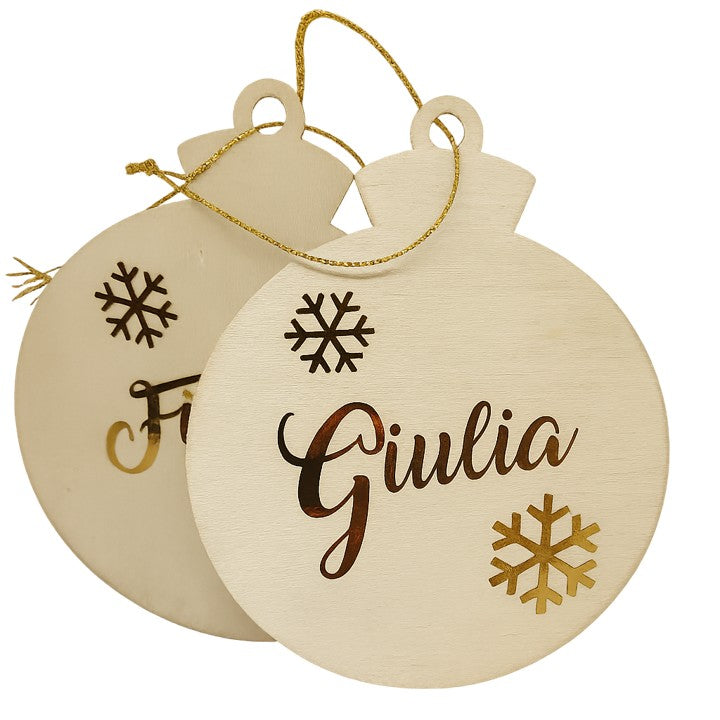 DECORAZIONI NATALIZIE IN LEGNO