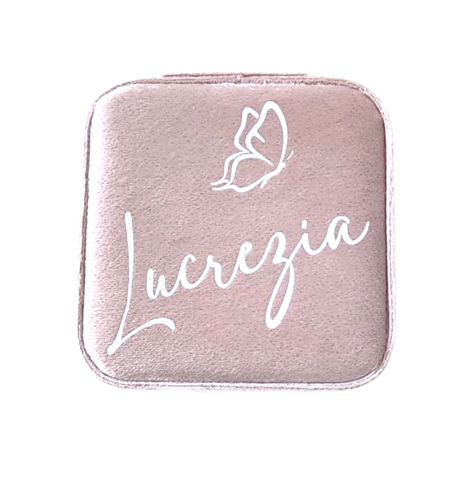 Porta Gioielli Personalizzato Piccolo Farfalla
