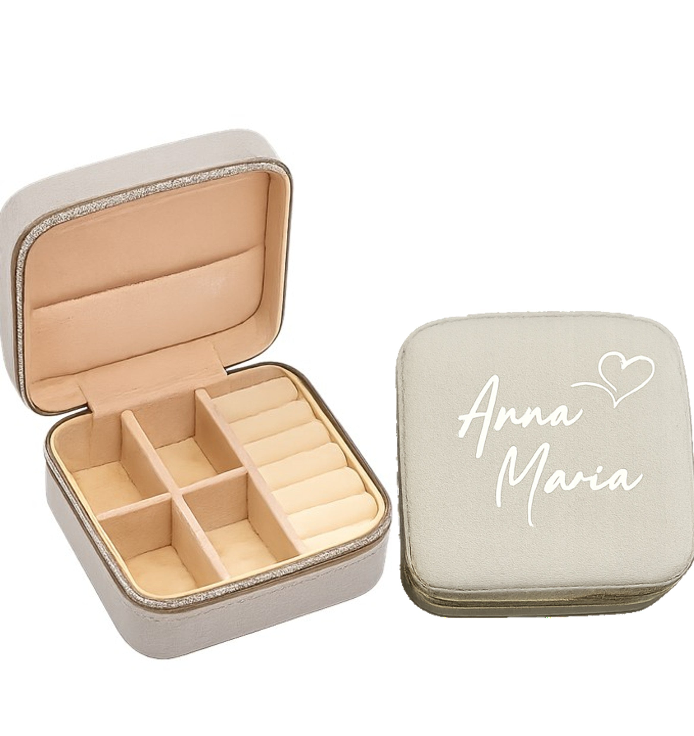 Porta Gioielli Personalizzato Piccolo - Velluto