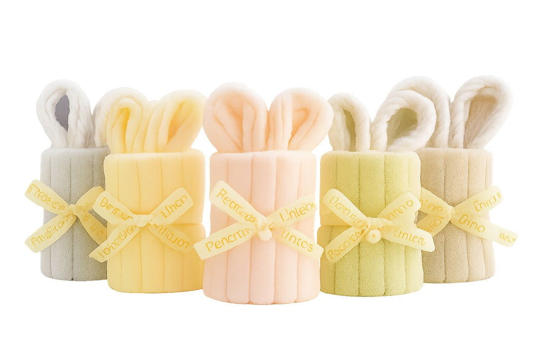 Asciugamani per Viso a Forma di Coniglio